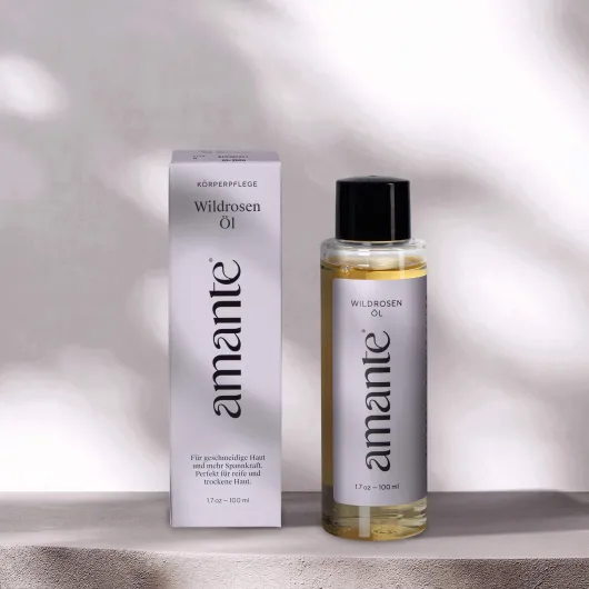 Wildrosenöl 100 % Rein Hautpflegeöl Amante 100 ml