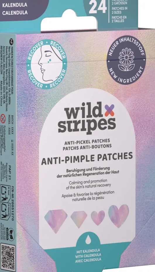 Wild Stripes Anti-Pimple Patches Diamond Recover 24 Stück