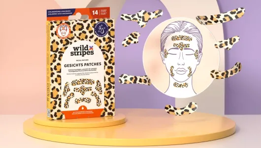 Wild Stripes Facial Patches Animal Leo 14 Stück