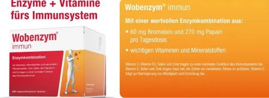 Wobenzym immun 240 Tabletten