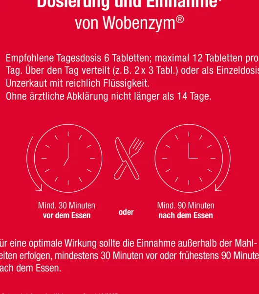 Wobenzym 360 magensaftresistente Tabletten