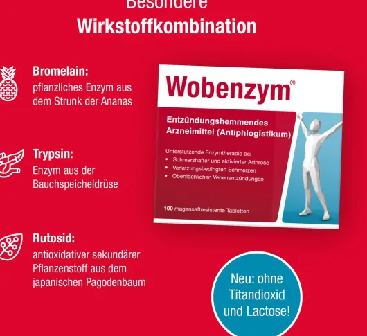Wobenzym 100 magensaftresistente Tabletten