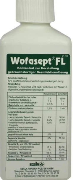 Wofasept Fl Konzentrat 250 ml