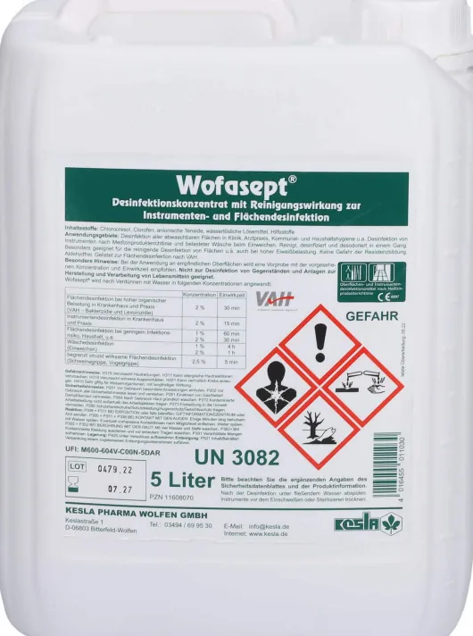 Wofasept Instrumenten- und Flächendesinfektion