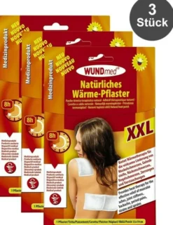 Wärmepflaster XXL 3 x 1 Stück je 13 x 19 cm