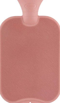 Wärmflasche, feine Halblamelle, bridal rose 1 Stück