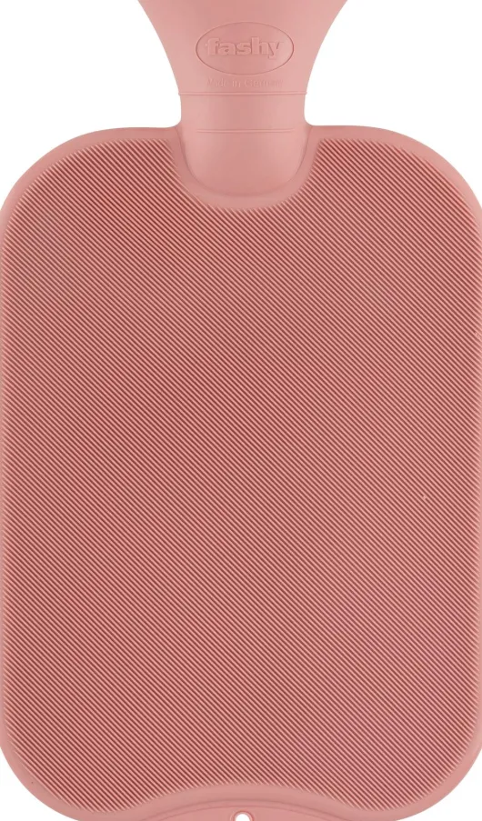 Wärmflasche, feine Halblamelle, bridal rose 1 Stück