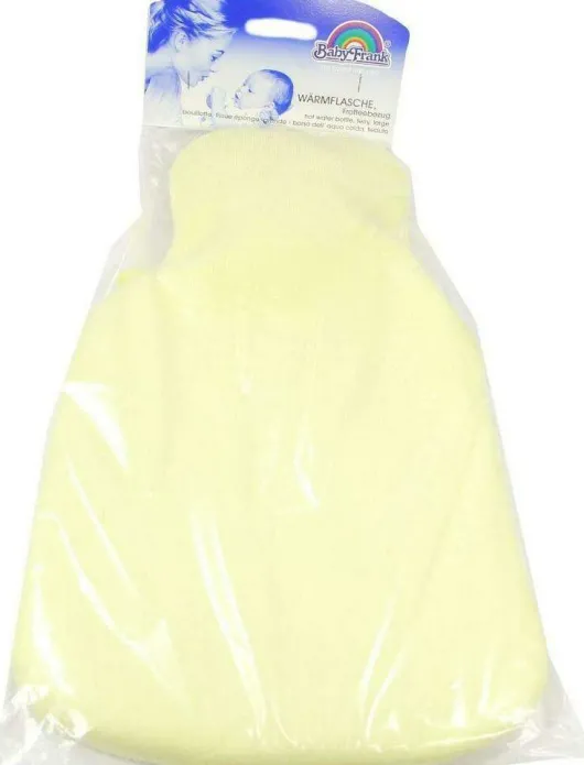 Wärmflasche Groß Mit Frotteebezug Gelb 1 Stück