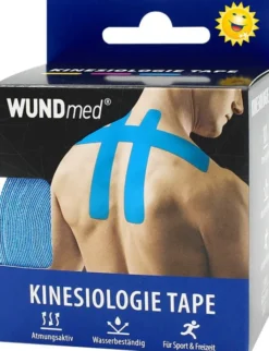 Wundmed Kinesiologie Tape türkisblau 5 cm x 5 m