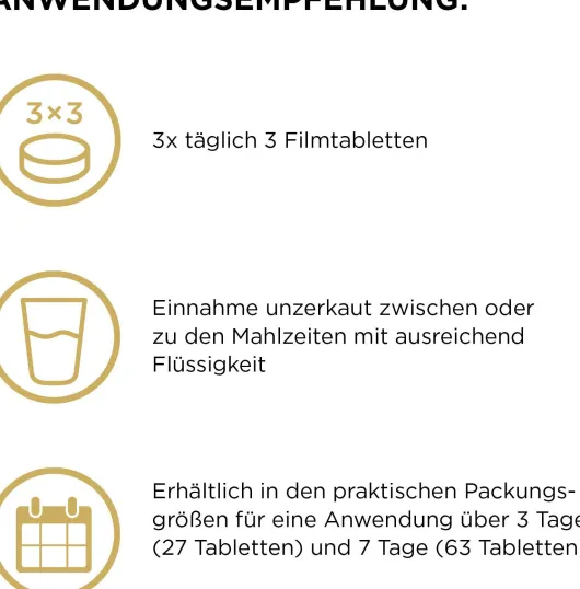Yamato Gast 265 mg 63 Filmtabletten