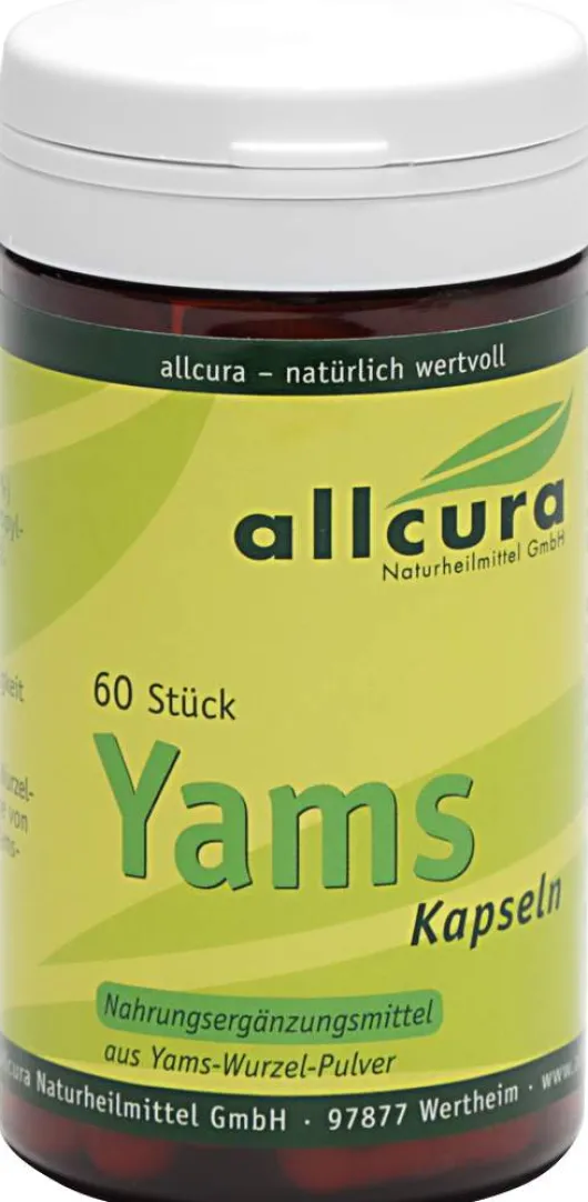 Yams Kapseln 250 mg Yamspulver