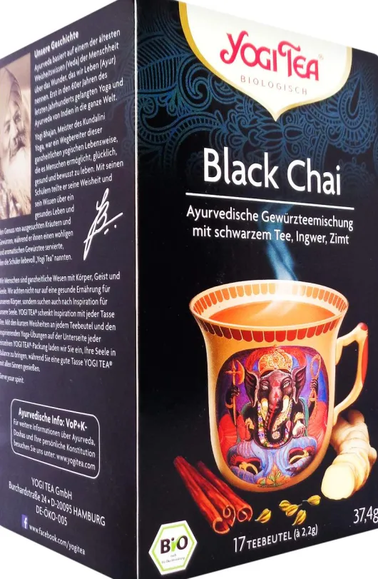 Yogi Tea Black Chai Bio 17 Filterbeutel