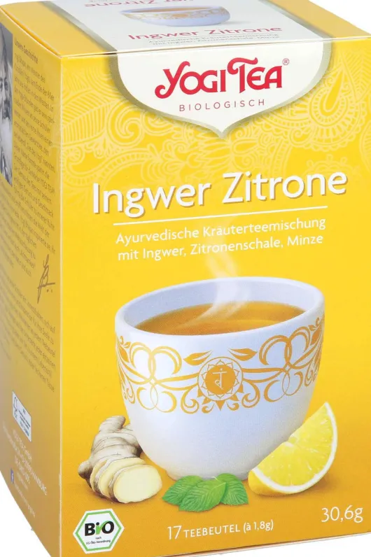 Yogi Tea Ingwer Zitrone Bio Filterbeutel 17 Stk