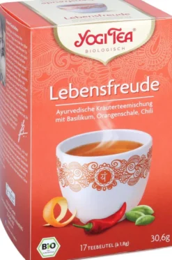Yogi Tea Lebensfreude Bio Filterbeutel 17 Stk