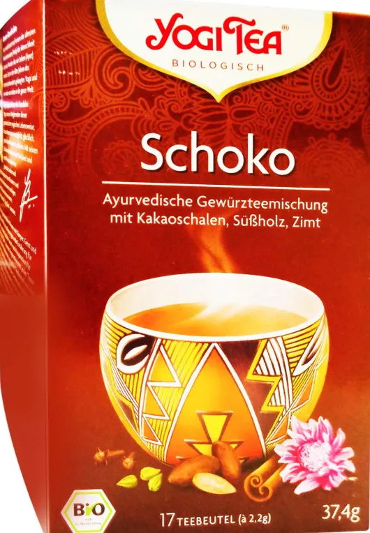Yogi Tea Schoko Bio 17 X 2 G Filterbeutel