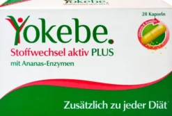 YOKEBE Stoffwechsel aktiv Plus NF2 Kapseln DE