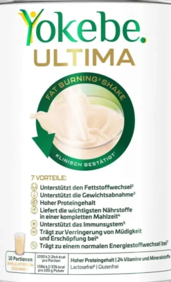 Yokebe Ultima Fat Burning Shake Plver 400 g