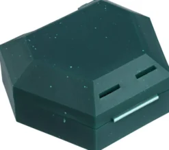 Zahnspangenbox Mit Kordel Grün 1 Stück