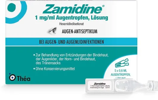 Zamidine 1 mg Je ml Augentropfen 5 X 0,6 ml