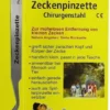 Zeckenpinzette Aus Chirurgenstahl 1 Stück