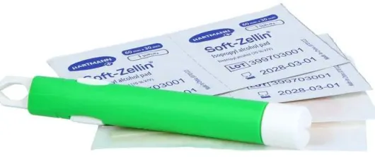 Zeckenset Dr.Schick 9tlg. Zange-Pflaster-Alkoholtuch