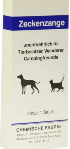 Zeckenzange Für Tierbesitzer, Wanderer, Campingfreunde