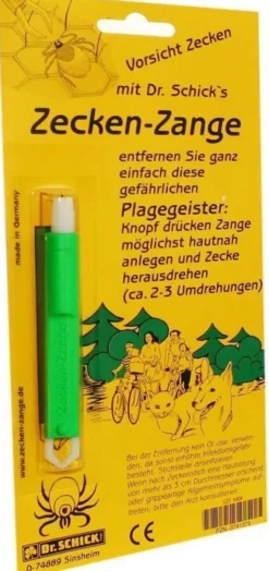 Zeckenzange - zur Sicheren Zeckenentfernung - 1 Zange