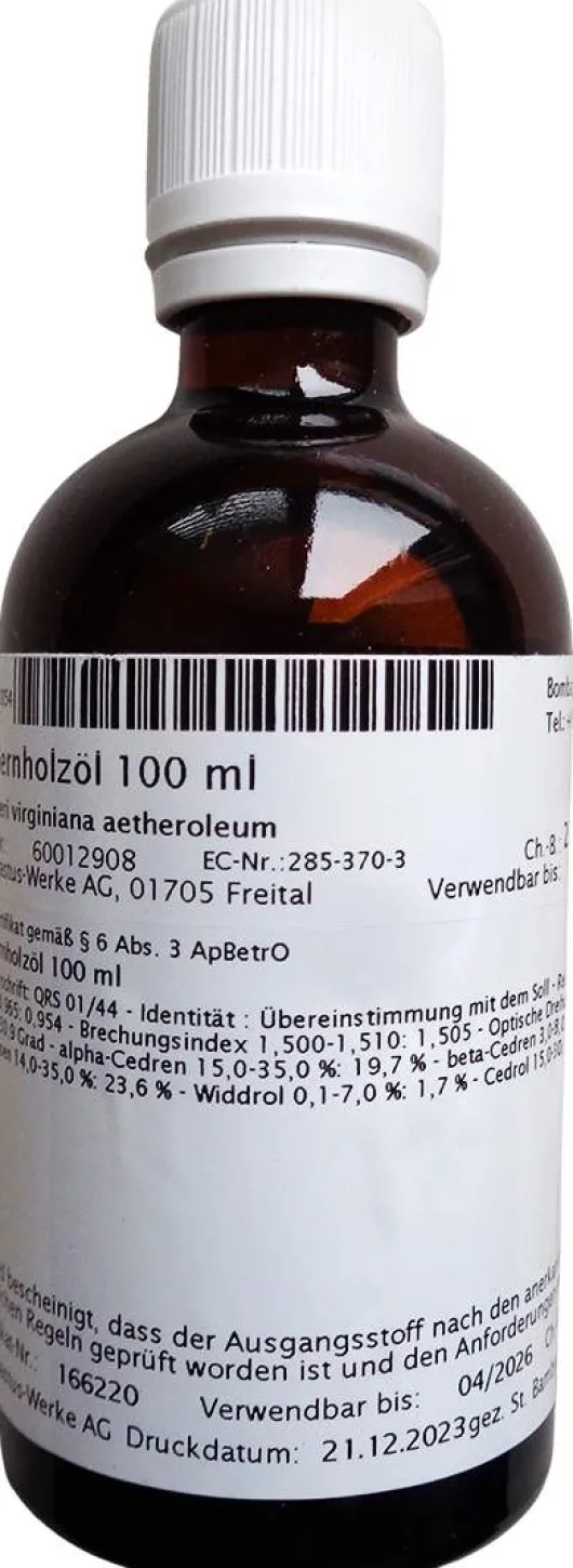 Zedernholz Öl 100 ml