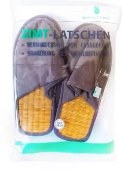 Zimtlatschen Vorne Geschlossen Gr.35-36 Grau
