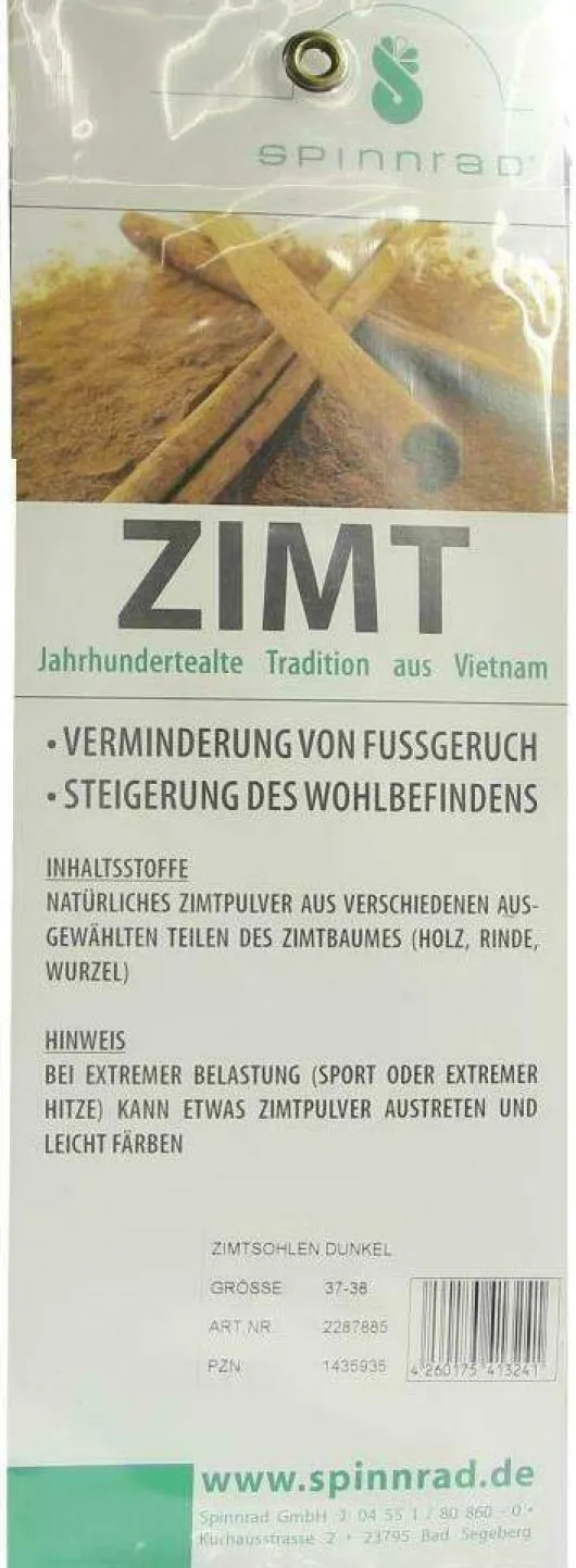 Zimtsohlen Dunkel 37-38