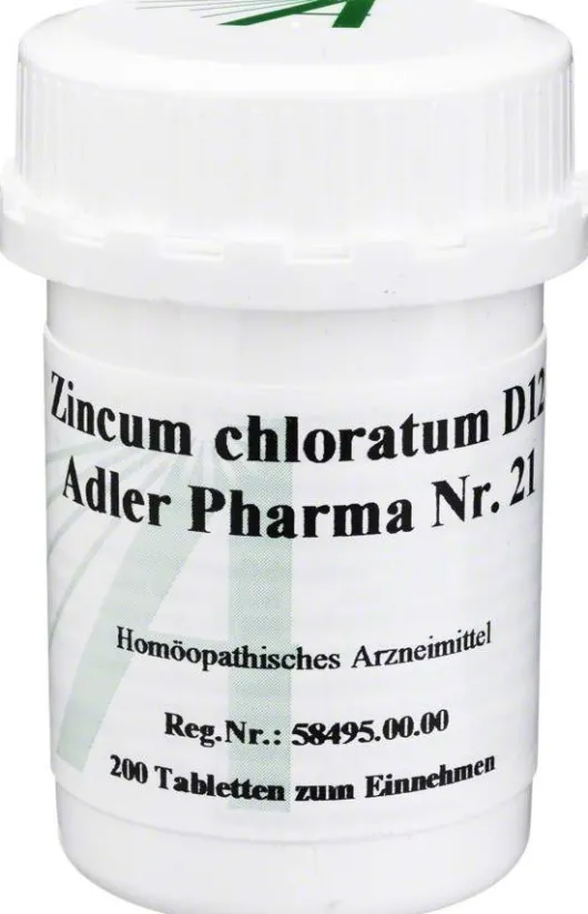 Zincum Chloratum D 12 Adler Pharma Nr. 21 200 Tabletten