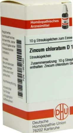 Zincum Chloratum D12 Dhu 10 G Globuli