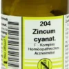 Zincum Cyanat F Komplex Nr. 204 Tabletten