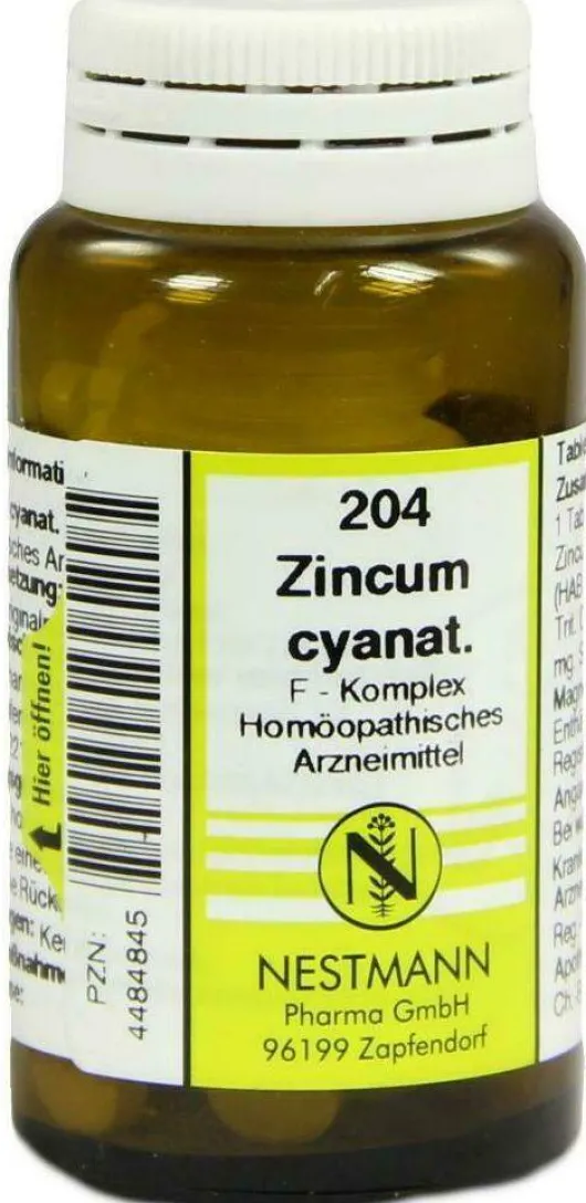 Zincum Cyanat F Komplex Nr. 204 Tabletten