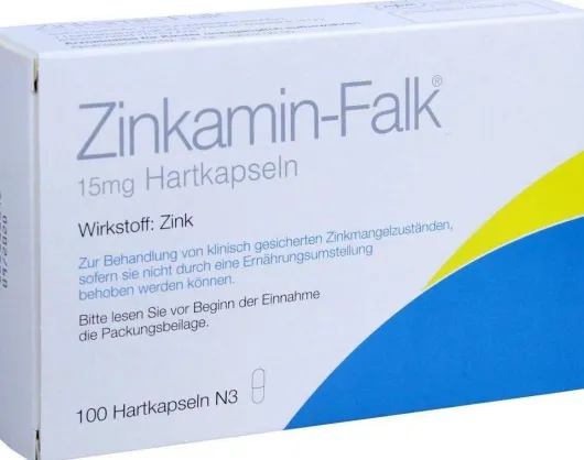 Zinkamin Falk 100 Hartkapseln