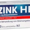 Zink Hexal 25 mg 20 Brausetabletten