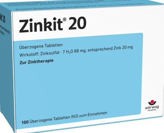 Zinkit 20 100 Überzogene Tabletten