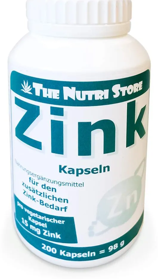 Zink 15 mg Kapseln