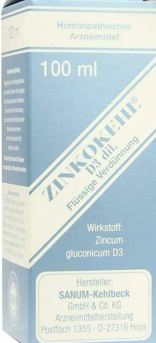 Zinkokehl D3 100 ml Tropfen