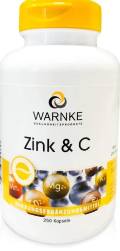 Zink und C 250 Kapseln