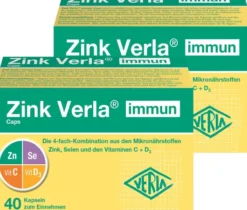 Zink Verla immun Caps 2 x 40 Kapseln