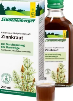 Zinnkraut Saft Schoenenberger 200 ml Flasche
