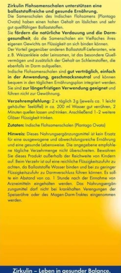 Zirkulin Flohsamenschalen 250 g