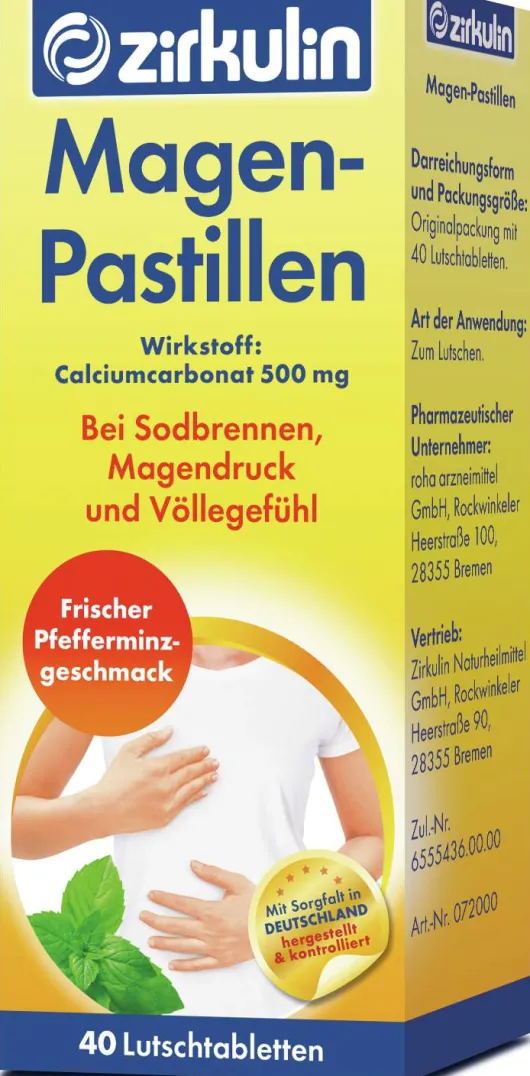 Zirkulin Magen 40 Pastillen