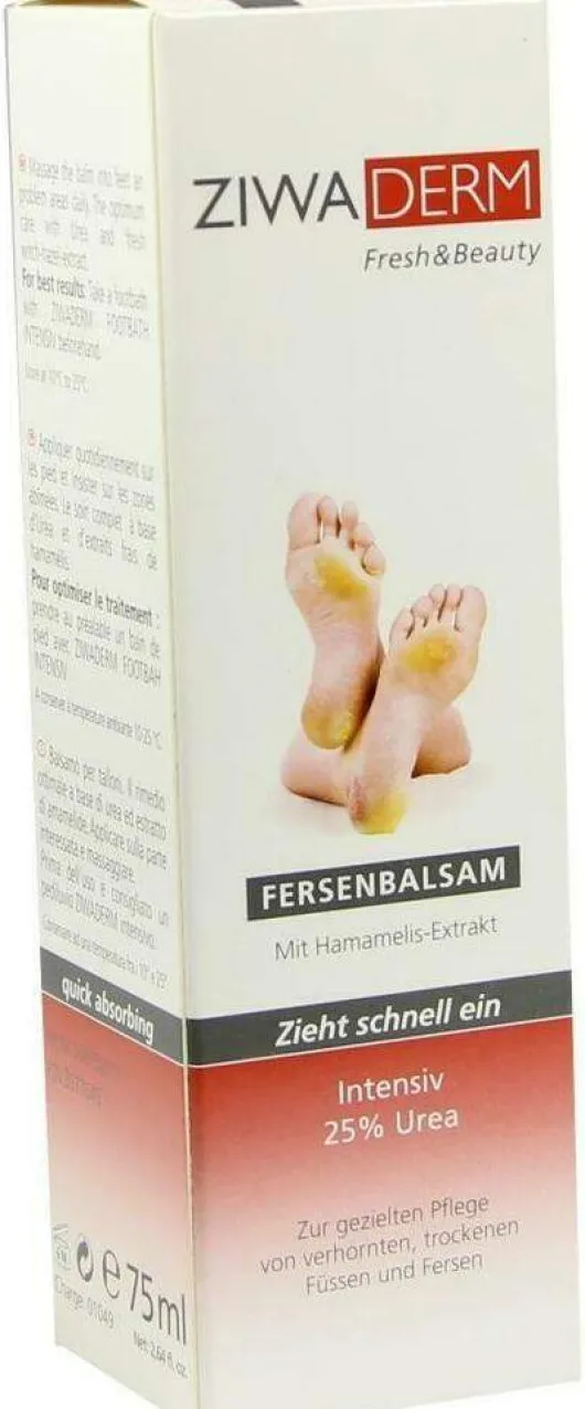 Ziwaderm Fersenbalsam 25% Urea