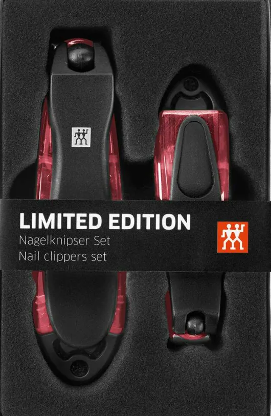 Zwilling Classic Inox Nagelknipser Set Rot 2-Teilig