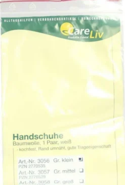 Zwirnhandschuhe Baumwolle Klein 1 Paar