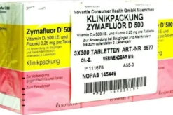 Zymafluor D 500 3 X 300 Tabletten