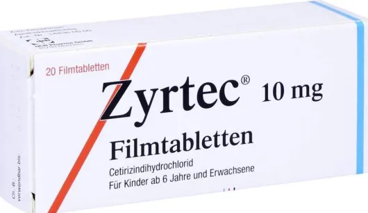 Zyrtec 10 mg 20 Filmtabletten