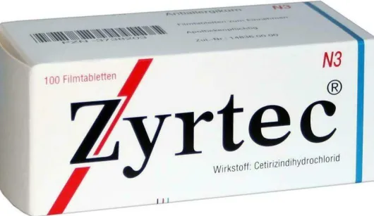 Zyrtec 10 mg 100 Filmtabletten